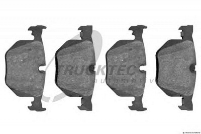 TRUCKTEC AUTOMOTIVE 0834105 -  Комплект тормозных колодок, дисковый тормоз